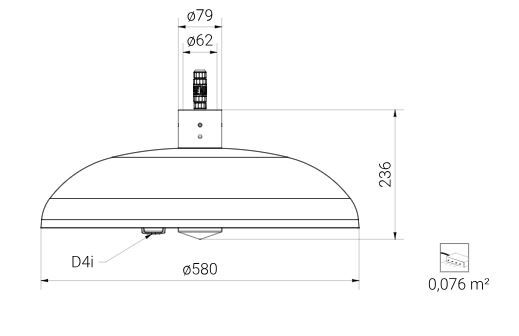 Світильник Rosa RING 1 LED C 48 48W 212033/c фото