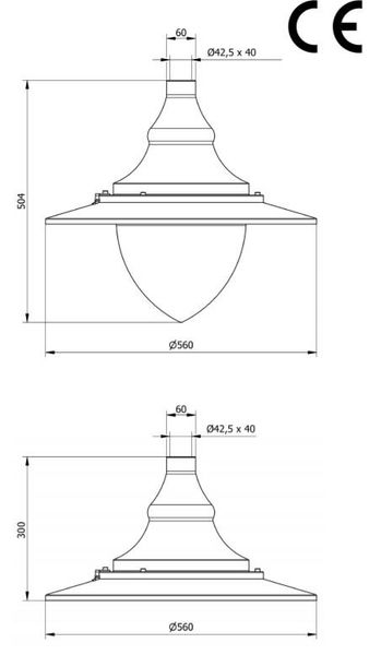 Світильник Rosa OW LED 72 72W 2109035 фото