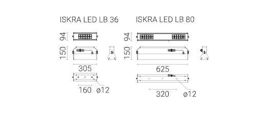 Промисловий світильник Rosa ISKRA LED LB 36 3935 фото